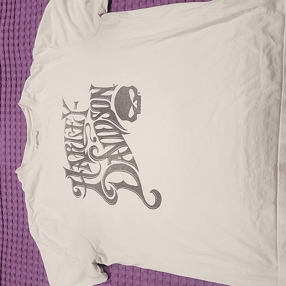Large Harley-Davidson Skull Tee Shirt